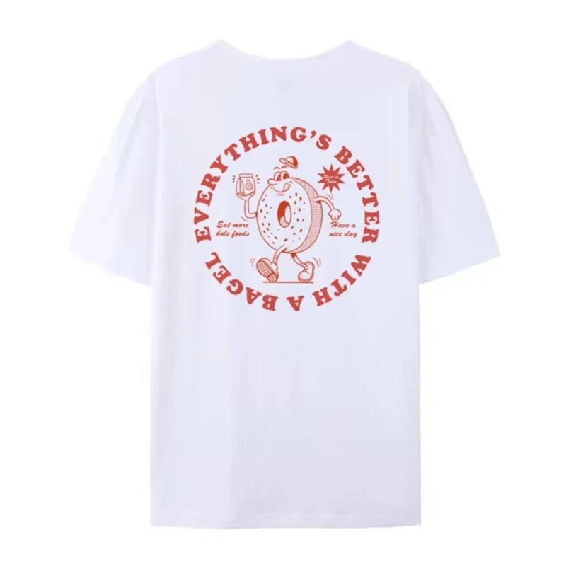 Women Retro Style Pizza Funny T-shirts
