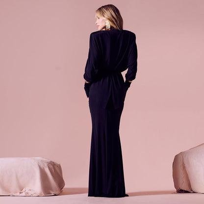 Stylish And Minimalist Long Set Womens Outfit