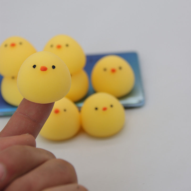 Super Cute Dumplings Squeezing Toy Fat Chicken Soup round Chicken