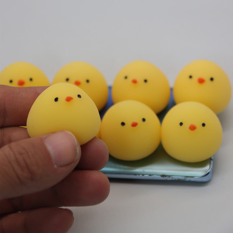 Super Cute Dumplings Squeezing Toy Fat Chicken Soup round Chicken