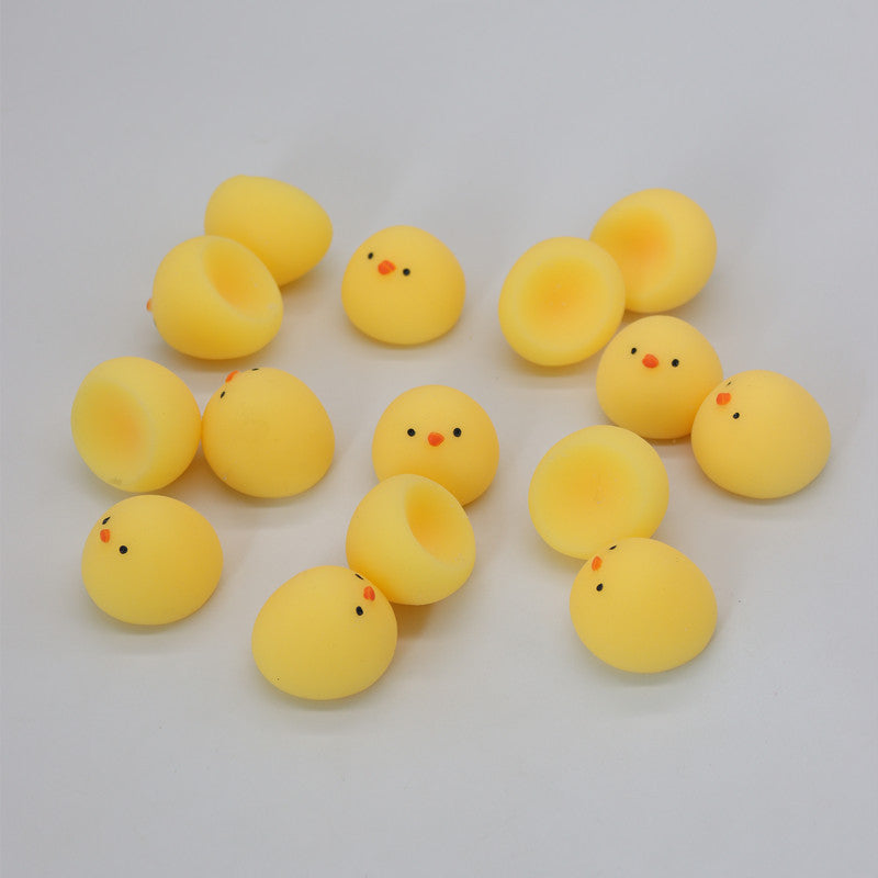 Super Cute Dumplings Squeezing Toy Fat Chicken Soup round Chicken