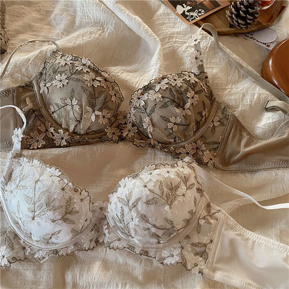 Fashion French Embroidery Lace Underwear For Women