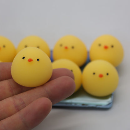 Super Cute Dumplings Squeezing Toy Fat Chicken Soup round Chicken
